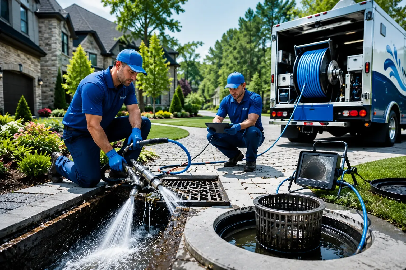 Local outdoor drain cleaning professionals in Oakdale, IL
